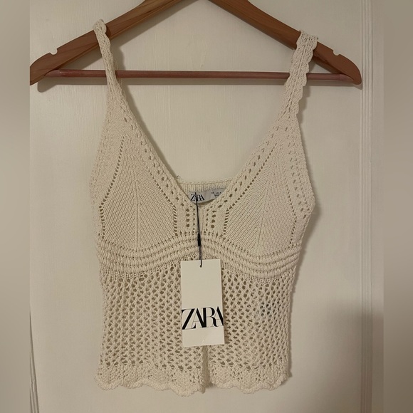 Zara Romantic Knit top - Picture 3 of 5